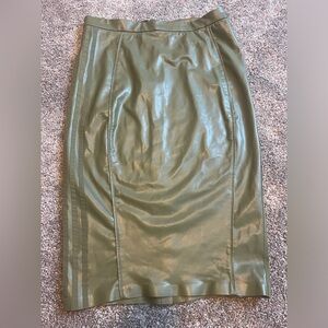 Ivy Park Leather Skirt